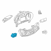 OEM 2016 Chevrolet Cruze Headlamp Switch Diagram - 39059533