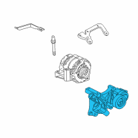 OEM Pontiac Tensioner Asm-Drive Belt Diagram - 24508595