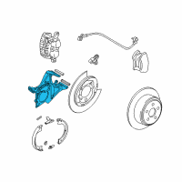 OEM 2007 Ford F-150 Anchor Plate Diagram - 4L3Z-2B582-AA