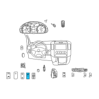 OEM 2007 Dodge Sprinter 3500 Switch Diagram - 68010500AA