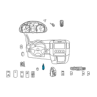 OEM 2009 Dodge Sprinter 2500 Switch-Stop Lamp Diagram - 68022569AA