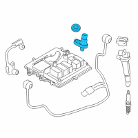 OEM BMW M440i Camshaft Position Sensor Diagram - 13-62-7-633-958