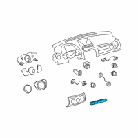 OEM Scion Warning Lamp Diagram - 83950-52090