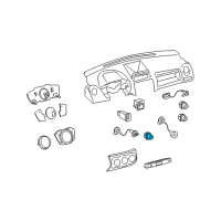 OEM 2014 Scion xD Dash Control Unit Diagram - 55901-52240