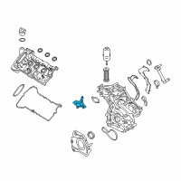 OEM 2018 Ford Edge Upper Cover Diagram - FT4Z-6019-B