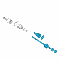 OEM Nissan Quest Joint Assy-Outer Diagram - 39210-7B015