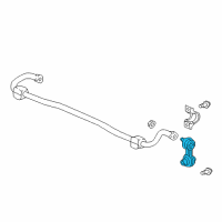 OEM Honda Accord Link, Rear Stabilizer Diagram - 52320-TLB-A00