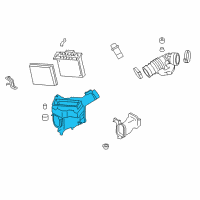 OEM 2012 Infiniti G25 Cover Lower Diagram - 16528-1NM0A