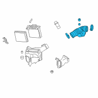 OEM Infiniti G25 Pipe Assembly Air Diagram - 16576-JK01A