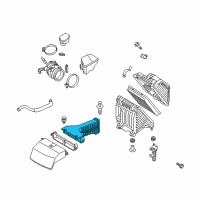 OEM 2017 Hyundai Santa Fe Duct Assembly-Air Diagram - 28210-B8100
