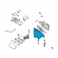 OEM Kia Sorento Body-Air Cleaner Diagram - 28112B8100