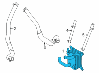 OEM Kia Sorento Warmer-ATF Diagram - 256203D100