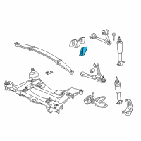 OEM Chevrolet Corvette RETAINER Diagram - 10274209