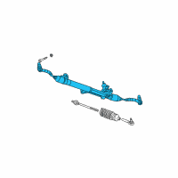 OEM 2005 GMC Envoy XL Gear Kit, Steering (Remanufacture) Diagram - 19330446