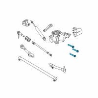 OEM 2016 Ford F-250 Super Duty Gear Assembly Mount Bolt Diagram - -W711913-S439
