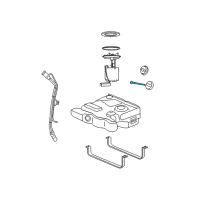 OEM Chrysler Aspen Cap-Fuel Filler Diagram - 52030380AB