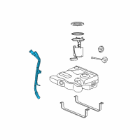 OEM Chrysler Tube-Fuel Filler Diagram - 4880680AI