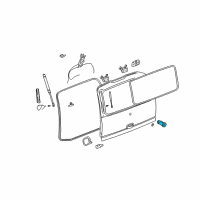 OEM 2001 Chevrolet Suburban 2500 Cylinder Diagram - 12476377