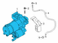 OEM 2021 Toyota GR Supra Starter Diagram - 28100-WAA05