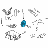 OEM 2016 Ford Fiesta Pulley Diagram - CM5Z-6312-E