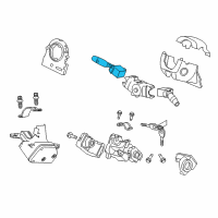 OEM Honda CR-V Switch Assembly, Lighting & Turn Signal Diagram - 35255-TA0-K42