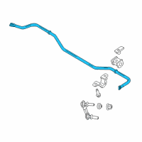 OEM 2019 Ford Mustang Stabilizer Bar Diagram - FR3Z-5A772-A