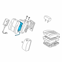 OEM 2002 Toyota Avalon Seat Heater Diagram - 87530-AC020