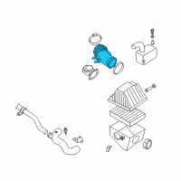 OEM 2001 Nissan Frontier Duct-Air Diagram - 16578-4S100