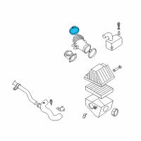 OEM 2002 Infiniti G20 Clamp-Hose Diagram - 14464-04U2B