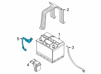 OEM 2022 Kia Sorento Sensor Assy-Battery Diagram - 37180P4000