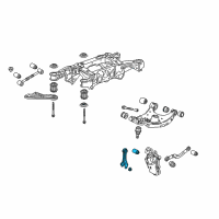 OEM Cadillac SRX Upper Link Diagram - 15873690