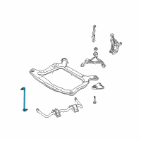 OEM 2005 Ford Freestyle Stabilizer Link Diagram - 7F9Z-5K484-R