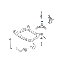 OEM Ford Freestyle Bracket Stop Diagram - 5F9Z-3A619-AA