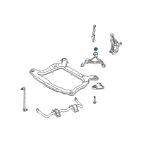 OEM 2007 Ford Five Hundred Bracket Stop Diagram - 5F9Z-3A619-AA