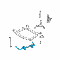 OEM 2005 Mercury Montego Stabilizer Bar Diagram - 5F9Z-5482-BA