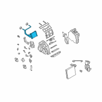 OEM Infiniti M45 Core Assy-Front Heater Diagram - 27140-EH100