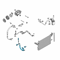 OEM Lincoln MKT Tube Assembly Diagram - AA5Z-19972-A