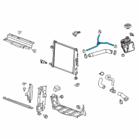 OEM Cadillac ATS Inlet Hose Diagram - 84184771