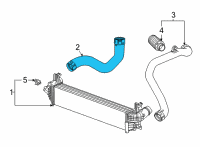 OEM 2021 Chevrolet Blazer Outlet Tube Diagram - 84157174