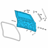 OEM 2019 Lincoln Navigator Lift Gate Diagram - JL7Z-7840010-A