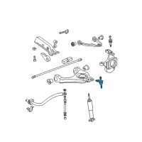 OEM GMC Sierra Lower Ball Joint Diagram - 12475478