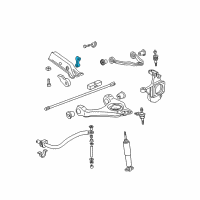 OEM Chevrolet Suburban 2500 Support Link Diagram - 15736950