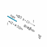 OEM 2012 Nissan Murano Repair Kt Outer RH Diagram - C9BDA-1AA0H