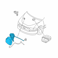 OEM 2000 Nissan Quest ACTUATOR Assembly ASCD Diagram - 18910-7B000