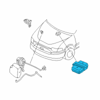 OEM 2002 Nissan Quest Controller Assy-ASCD Diagram - 18930-2Z300