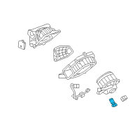 OEM Pontiac Solstice Resistor Diagram - 10397098