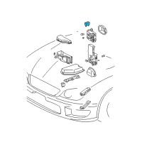 OEM Lexus IS300 Relay Diagram - 90987-02020