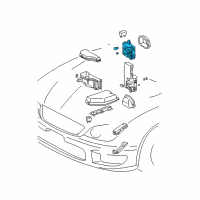 OEM 2004 Lexus IS300 Block, Cowl Side Junction, LH Diagram - 82731-53021