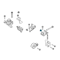 OEM Ford Expedition Support Nut Diagram - -W712334-S442