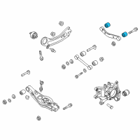 OEM 2018 Kia Sorento Bushing Diagram - 55118C5000